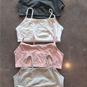 Fruit of the Loom Gray Camisole Top